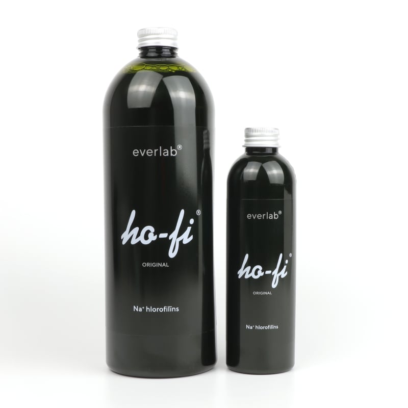 HO-FI Original Na+hlorofilīns ūdens šķīdums 1000 ml