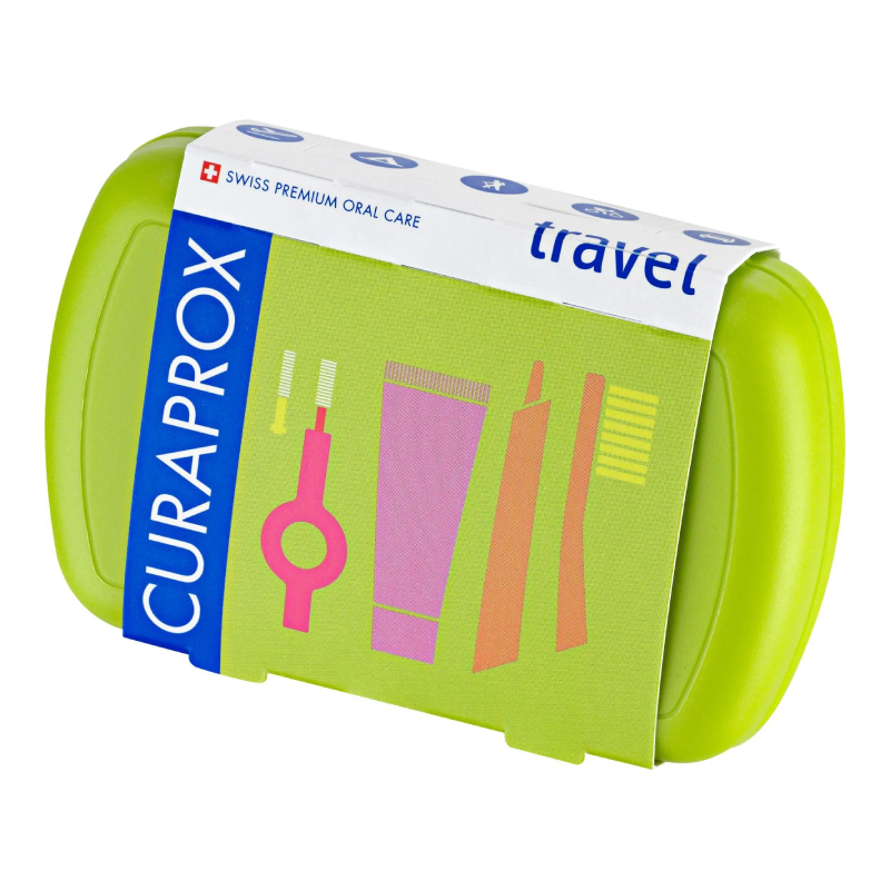 CURAPROX ceļojuma komplekts, zaļš