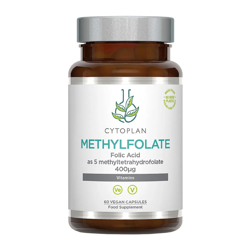 CYTOPLAN Methylfolate Folijskābe 400mcg kapsulas N60