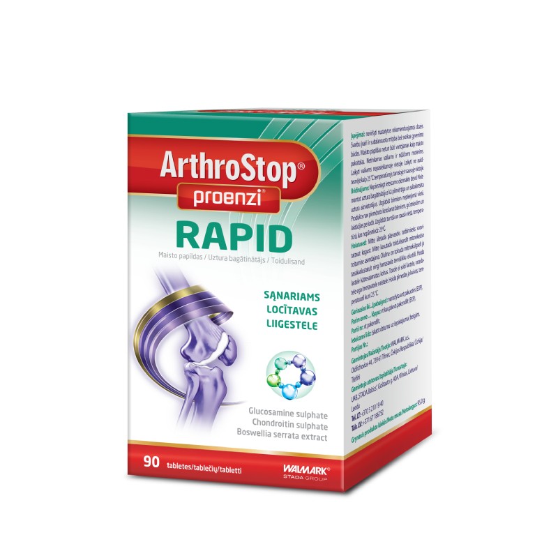 PROENZI Arthrostop Rapid tabletes N90
