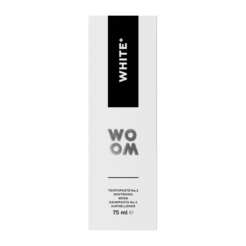 WOOM White+ zobu pasta 75ml