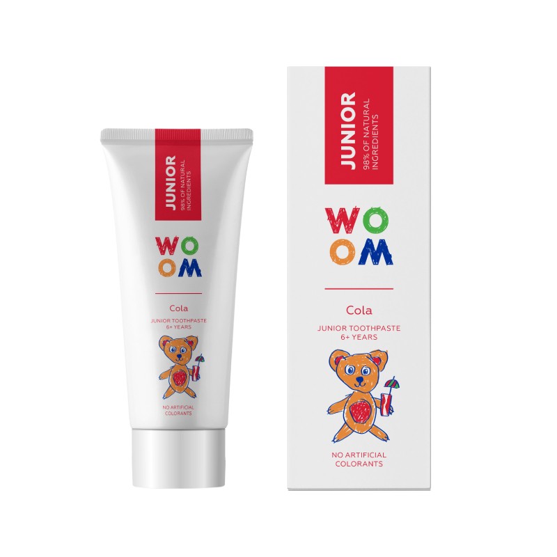 WOOM Junior Cola zobu pasta 6+gadi