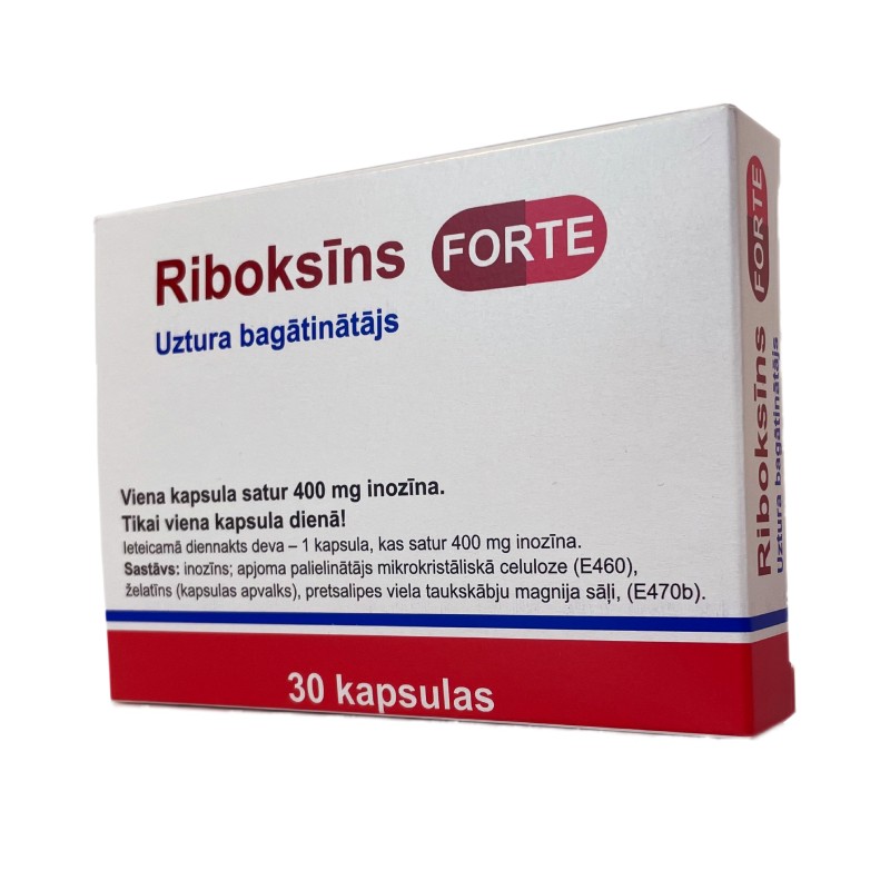 RIBOKSINS Forte 400mg kapsulas N30