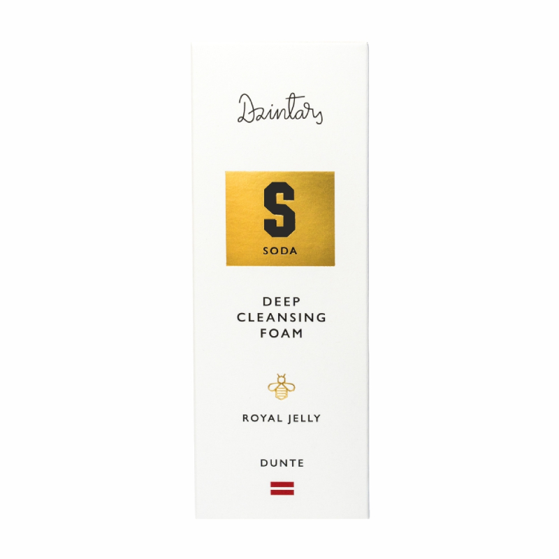 DZINTARS Dunte dziļi attīrošas putas ar sodu 75ml