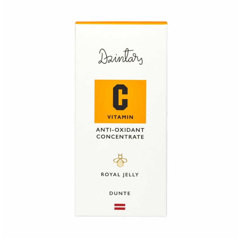 DZINTARS Dunte antioksidantu koncentrāts ar C vitamīnu 30ml