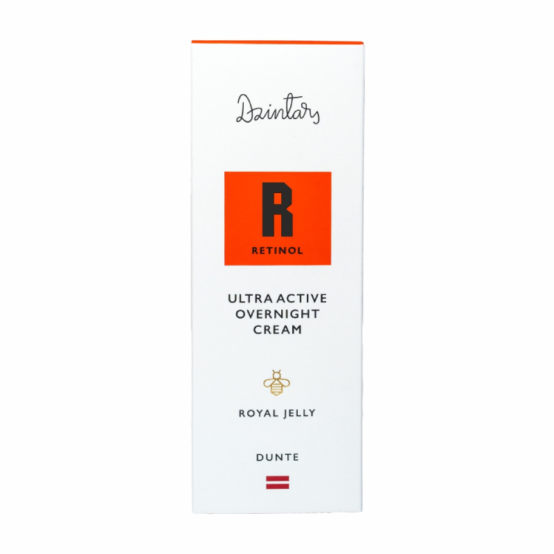 DZINTARS Dunte īpaši aktīvs nakts krēms ar retinolu 50ml