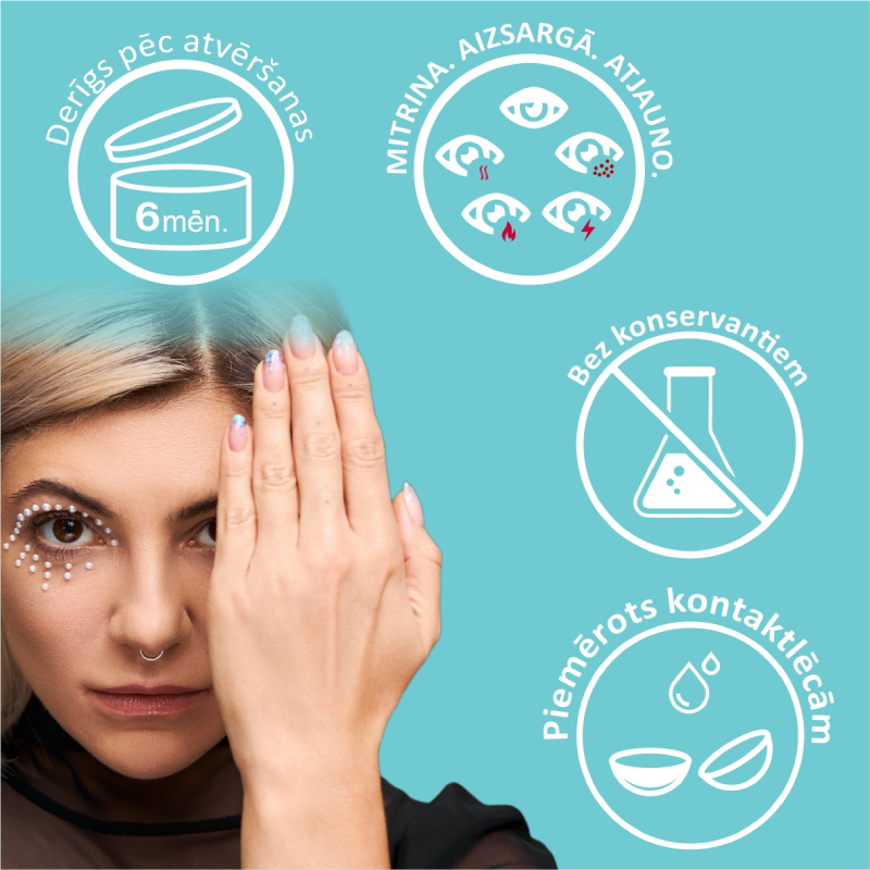 STARAZOLIN Sausām un kairinātām acīm acu pilieni 10ml