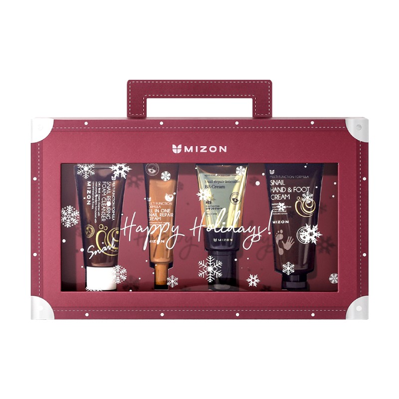 MIZON Snail Holiday set dāvanu komplekts