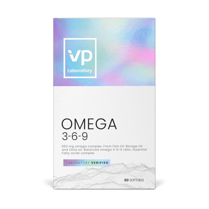 VP LABORATORY Omega 3-6-9 mīkstās kapsulas N60