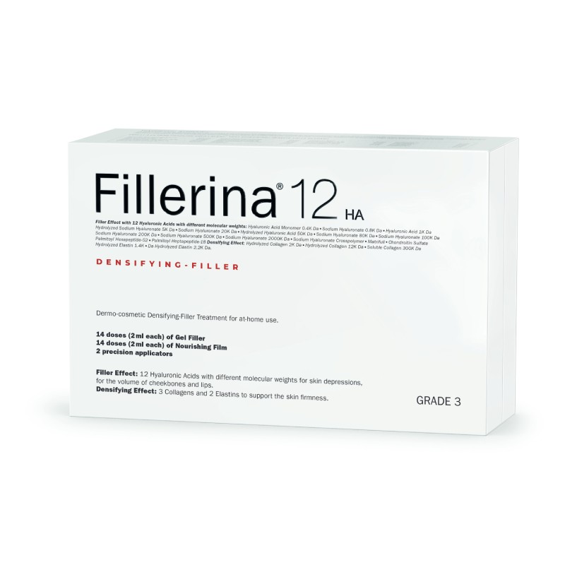 FILLERINA 12HA dermo-kosmētikas komplekts intensitāte 3, 2x30ml