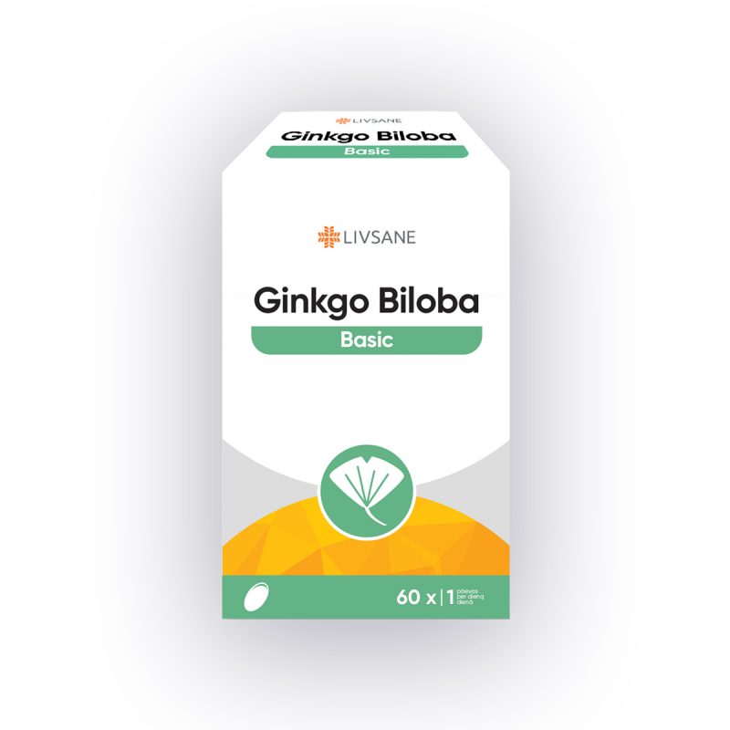 LIVSANE Ginkgo Biloba Basic 60mg kapsulas N60
