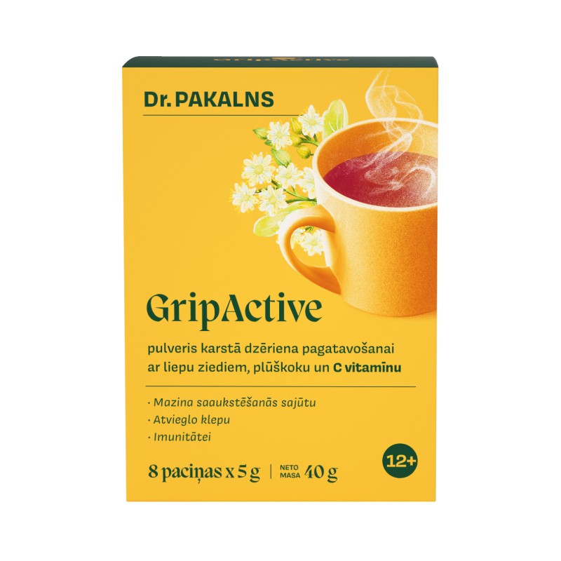 DR.PAKALNS Gripactive pulveris 5g N8