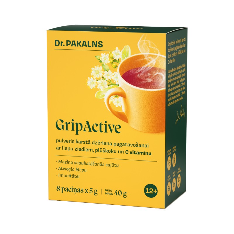 DR.PAKALNS Gripactive pulveris 5g N8