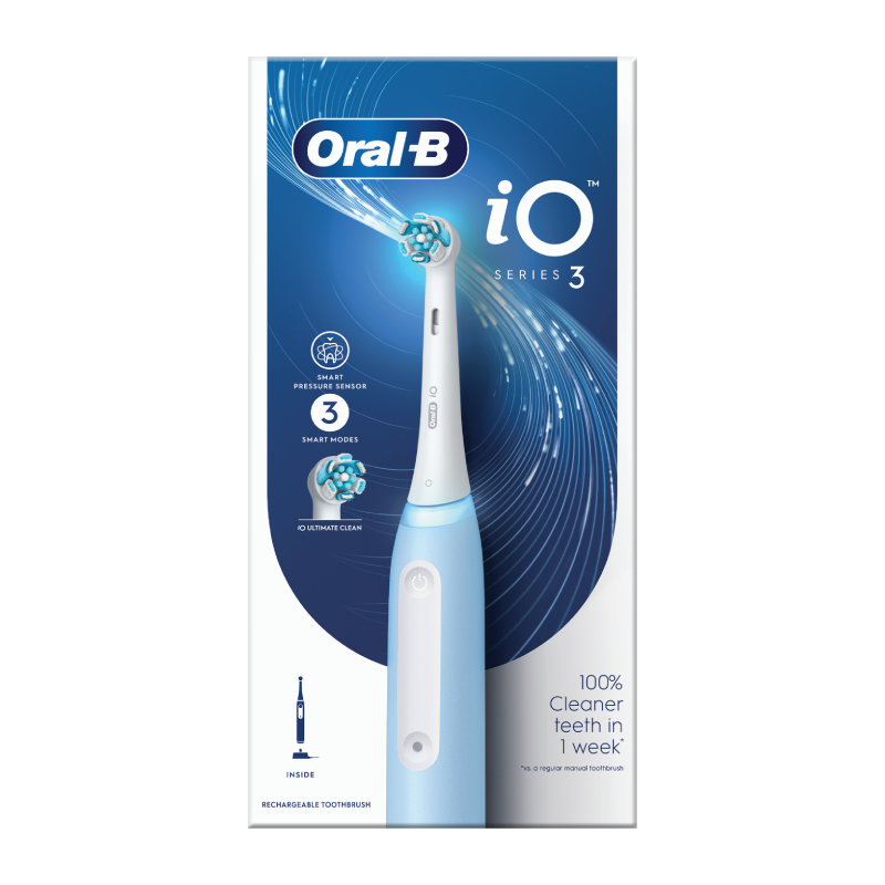 ORAL B iO 3 elektriskā zobu birste + uzgalis