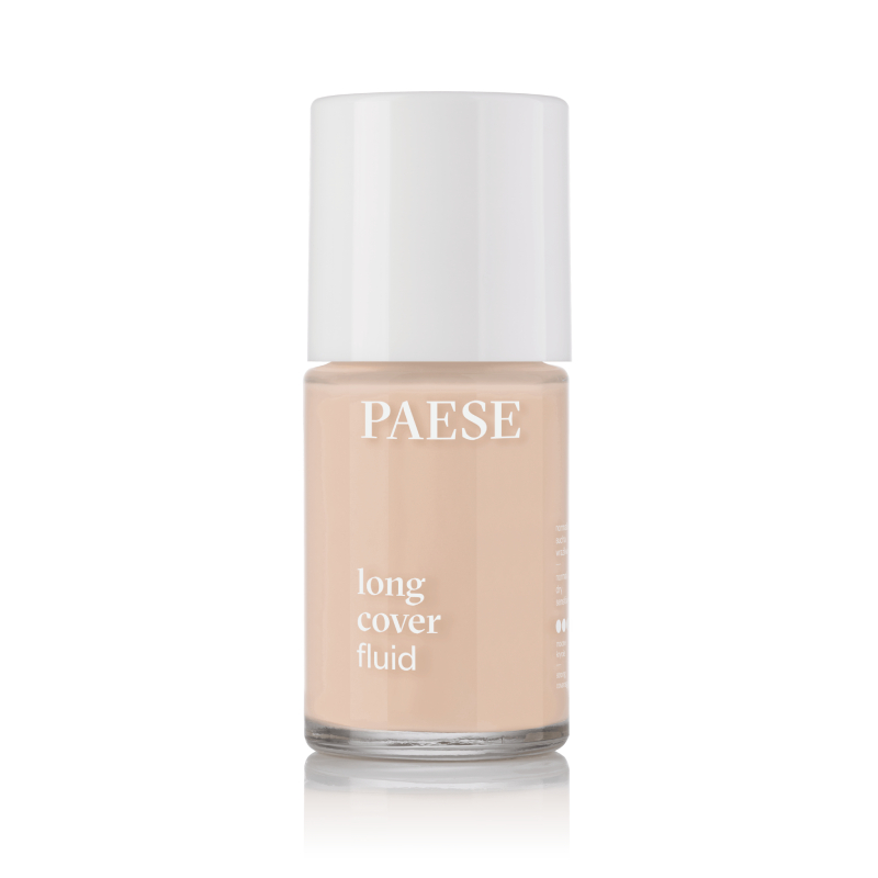 PAESE Long Cover Fluid tonālais krēms 01 Light Beige 30ml