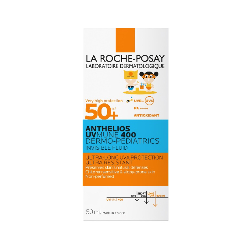 LA ROCHE-POSAY Anthelios UVMUNE 400 Dermo-Pediatrics SPF50+ fluīds 50ml