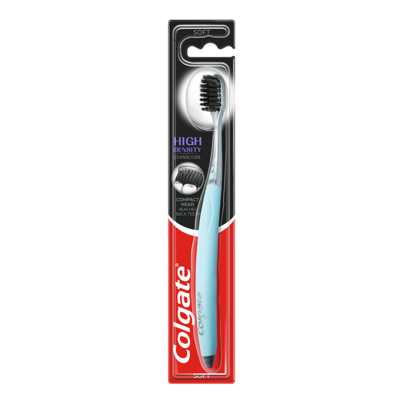 COLGATE High Density Charcoal Soft zobu birste N1
