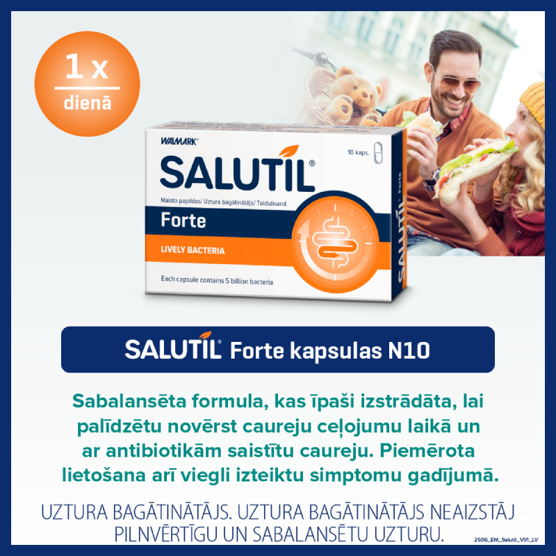 SALUTIL Forte kapsulas N10
