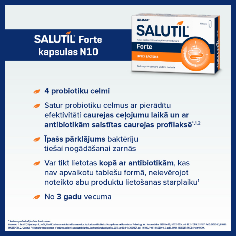 SALUTIL Forte kapsulas N10