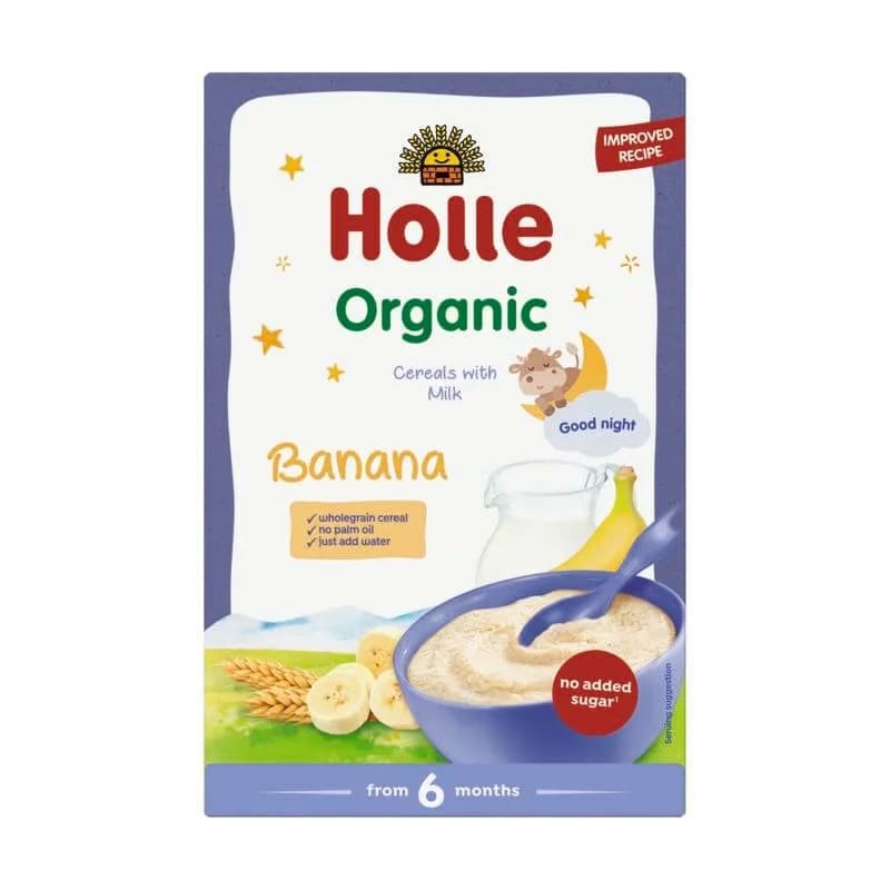 HOLLE Piena putra ar banāniem zīdaiņiem no 6 mēnešiem 250g