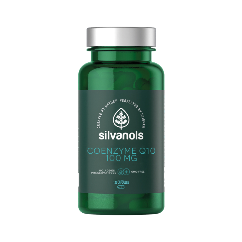 SILVANOLS Coenzyme Q10 100 mg kapsulas N120