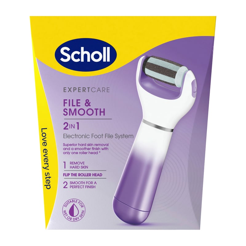 SCHOLL File&Smooth 2in1 elektroniska pēdu vīle N1