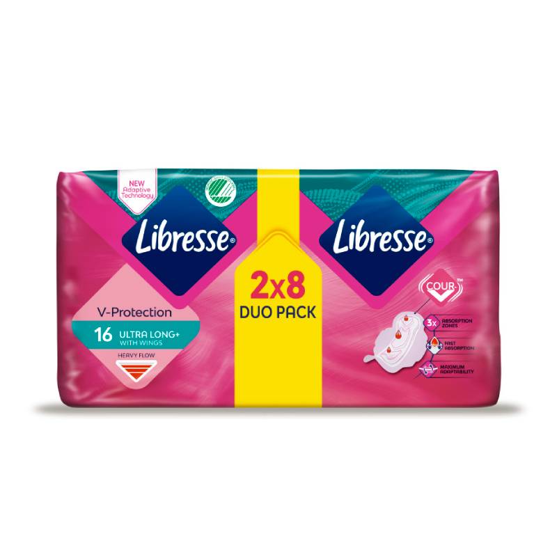 LIBRESSE Invisible Super higiēniskās paketes N16