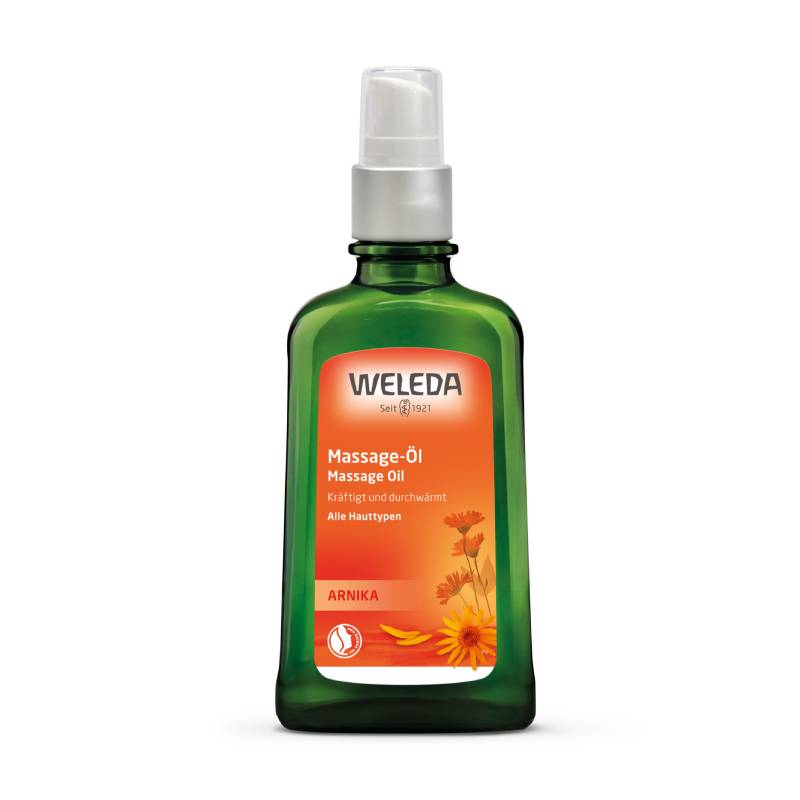 WELEDA Arnika sildoša ķermeņa masāžas eļļa 100 ml
