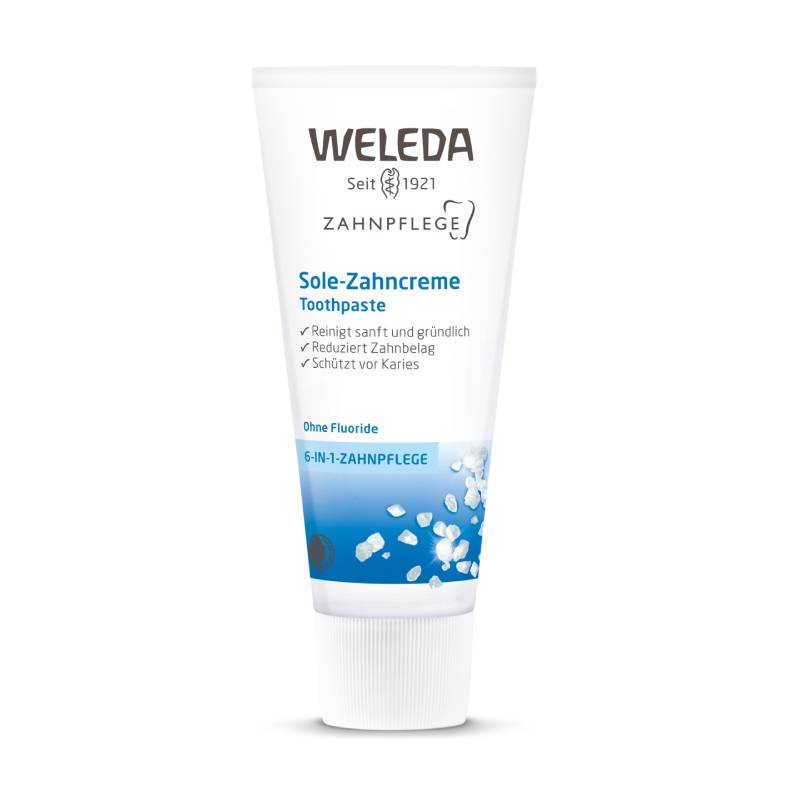 WELEDA zobu pasta ar jūras sāli, bez fluorīda 75 ml
