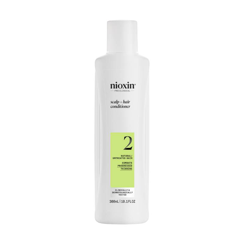 NIOXIN System 2 kondicionieris dabiskiem matiem ar progresējošu tendenci kļūt plānākiem 300ml
