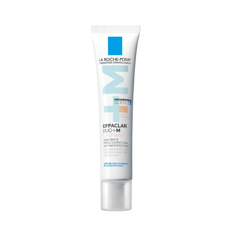 LA ROCHE-POSAY Effaclar Duo+M Unifiant tonēts krēms, gaišais tonis 40 ml