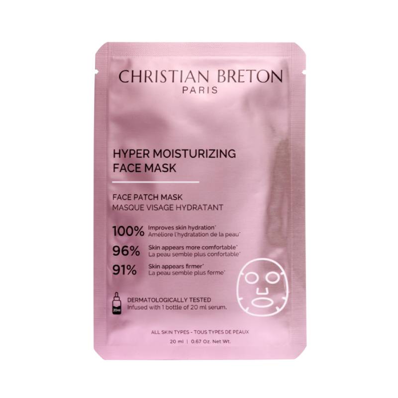 CHRISTIAN BRETON Hyper Moisturizing sejas maska 20ml N3