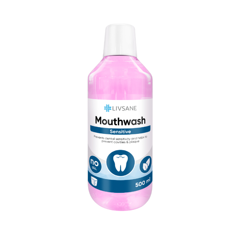 LIVSANE Sensitive mutes skalojamais līdzeklis 500ml