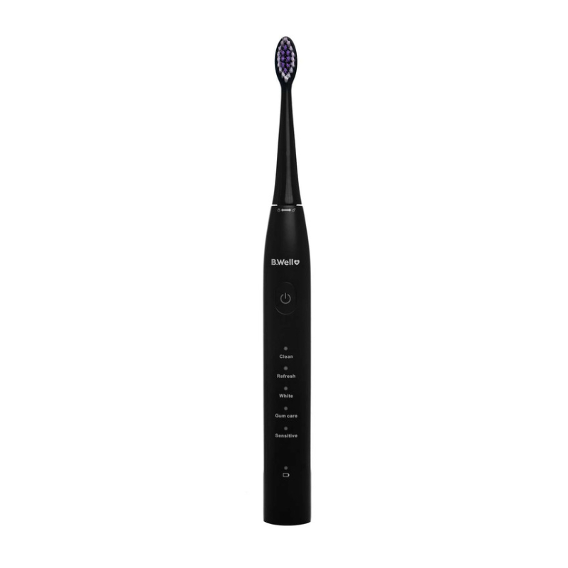 B.WELL PRO-850 Sonic elektriskā zobu birste, melna N1