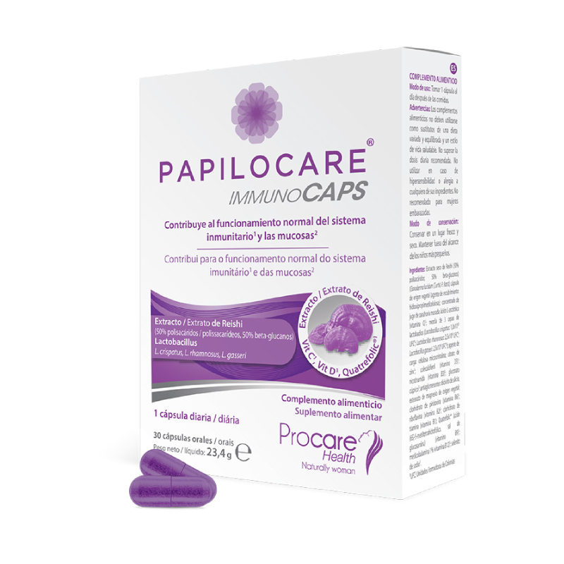PAPILOCARE Immunocaps kapsulas N30