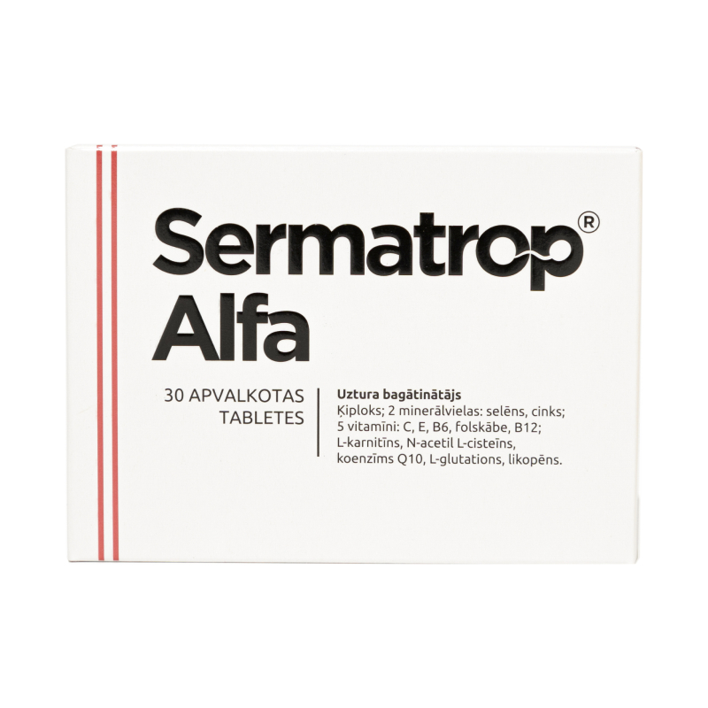 SERMATROP Alfa tabletes N30