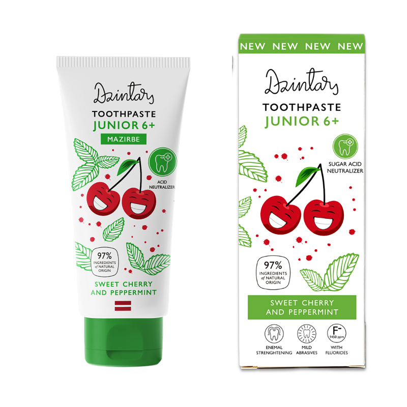 DZINTARS Mazirbe zobu pasta bērniem 6+ gadi 50 ml