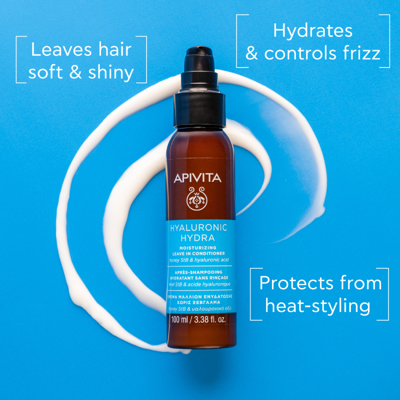 APIVITA Hyaluronic Hydra neizskalojams matu kondicionieris 100ml