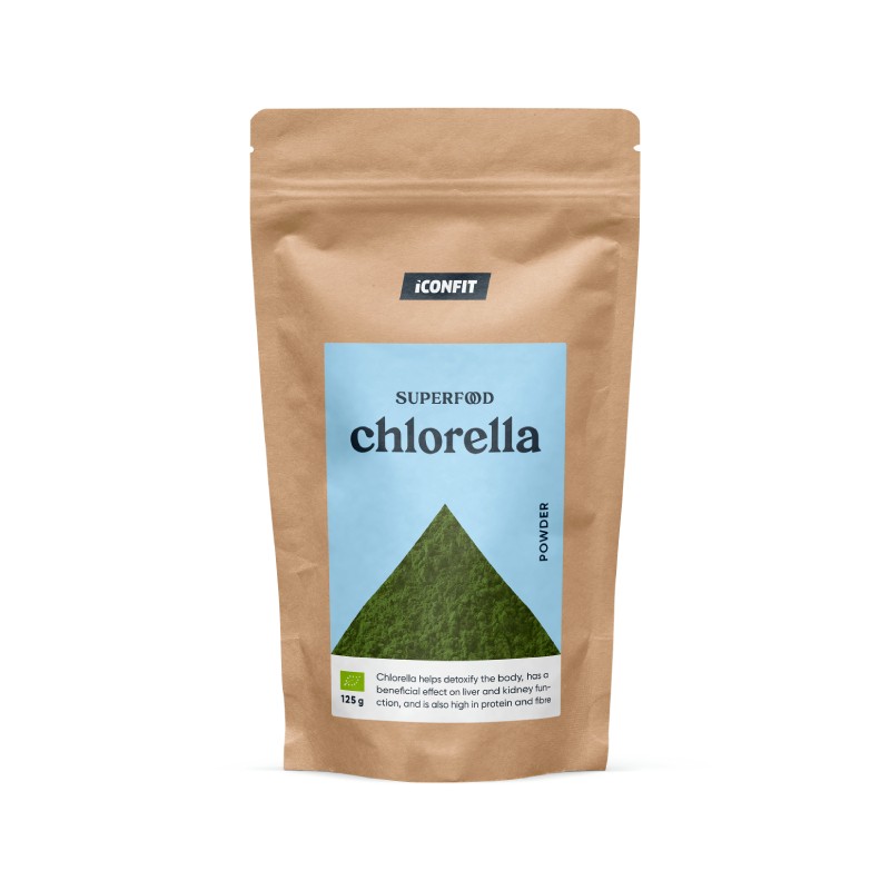 ICONFIT Organiskās hlorellas pulveris 125g