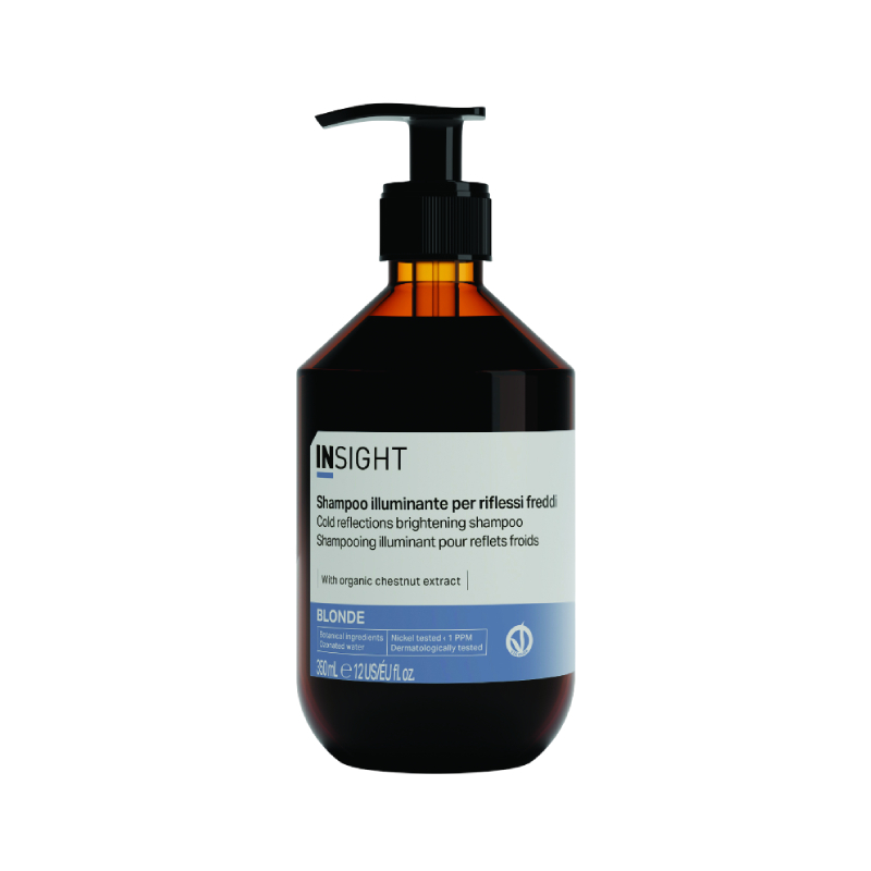 INSIGHT Blonde Cold Reflections Brightening šampūns 350 ml