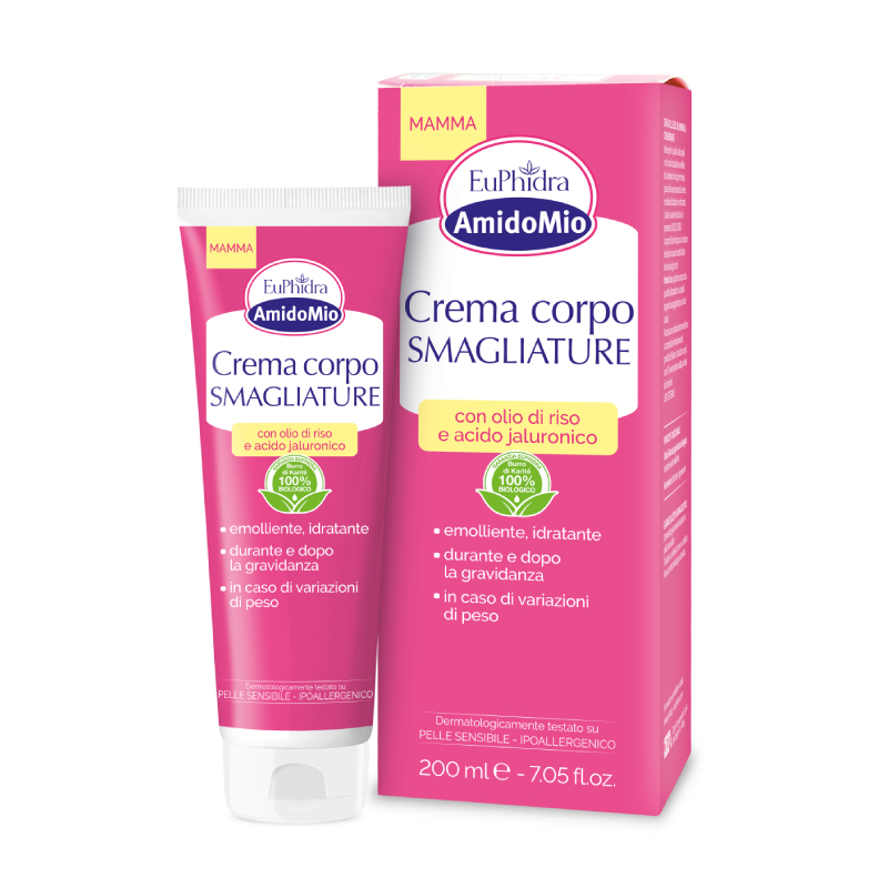 AMIDOMIO losjons ādas elastībai un striju novēršanai 200 ml