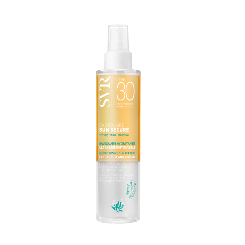 SVR Sun Secure Eau Solaire SPF30 divfāžu saules aizsargūdens 200 ml
