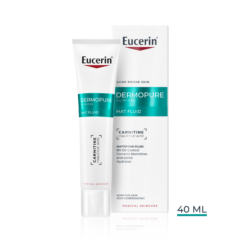 EUCERIN DermoPure Clinical matējošs fluīds 40 ml