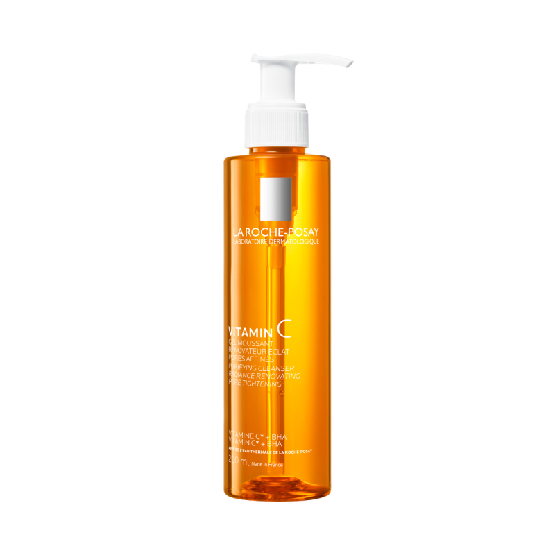 LA ROCHE-POSAY Vitamin C izgaismojoša attīroša želeja 200 ml