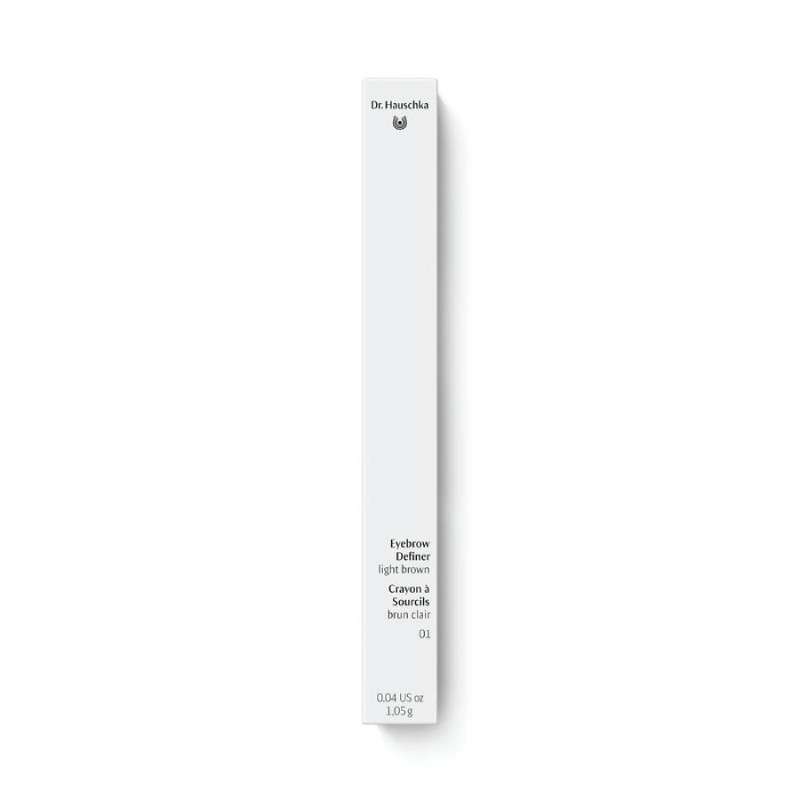 DR. HAUSCHKA Uzacu zīmulis 01 Light brown 1,05g