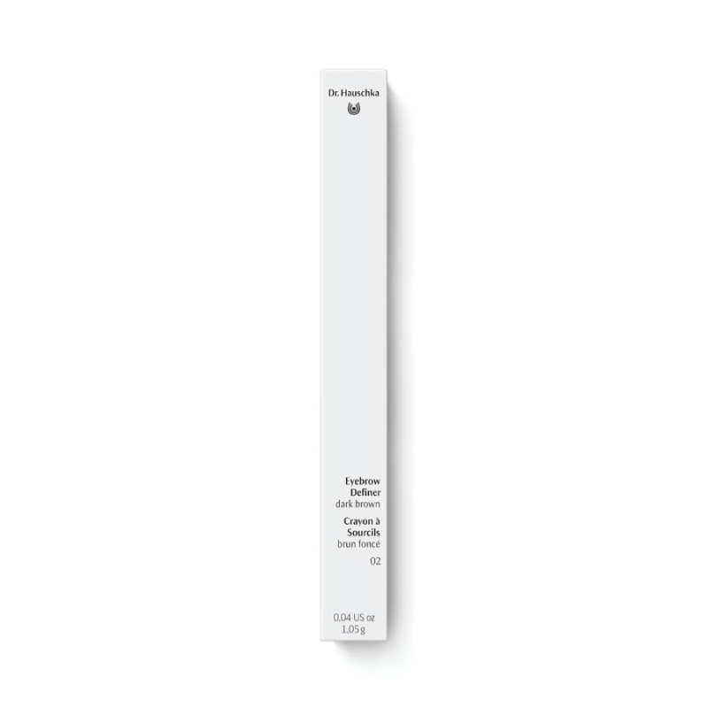 DR. HAUSCHKA Uzacu zīmulis 02 Dark brown 1,05g