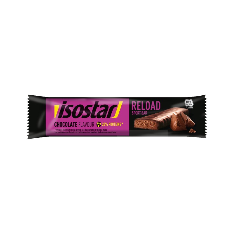 ISOSTAR Reload Chocolate batoniņš 40g