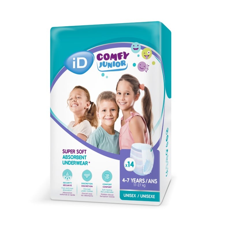 ID Comfy Junior Pants autiņbiksītes (4-7 gadi) N14