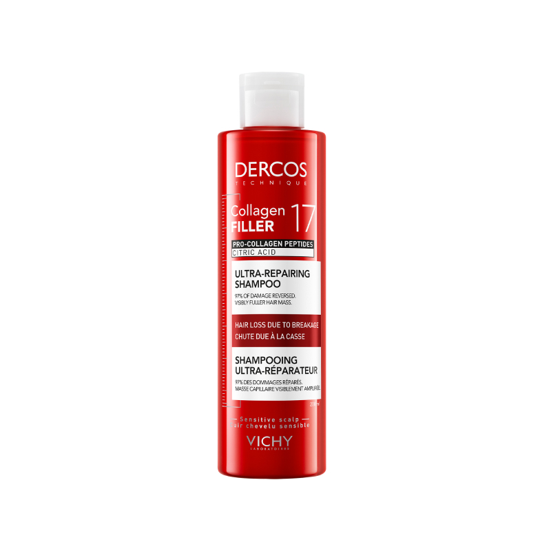 VICHY Dercos Collagen 17 Filler īpaši atjaunojošs šampūns 200ml