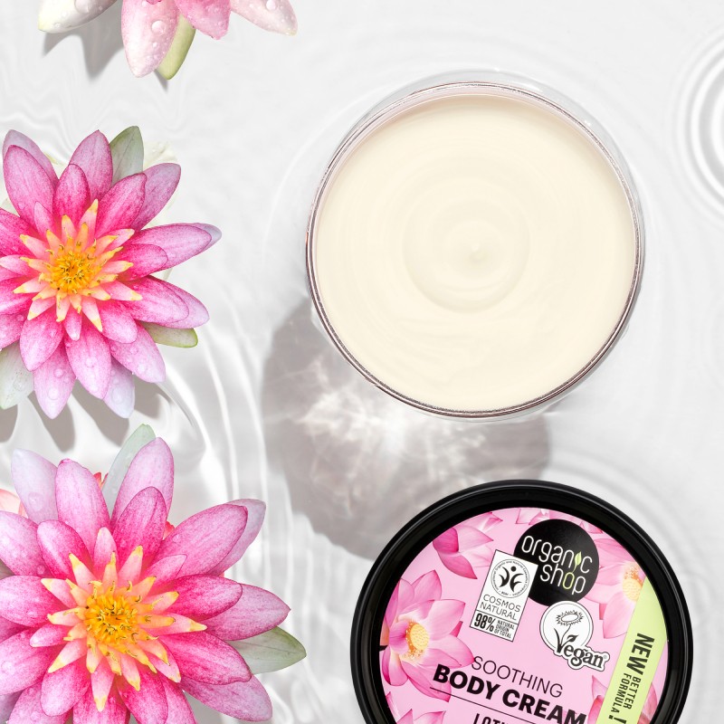 ORGANIC SHOP Lotus&5 Oils ķermeņa krēms 250ml